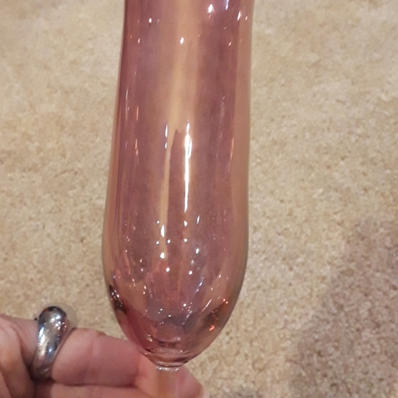 NIB Set of 4 Luster Flute Glasses - Picture 4 of 9